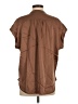 Vince. Brown Short Sleeve Henley Size XS - photo 2