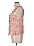Topshop 100% Viscose Red Sleeveless Blouse Size 10 - photo 6
