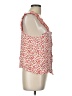 Topshop 100% Viscose Red Sleeveless Blouse Size 10 - photo 5