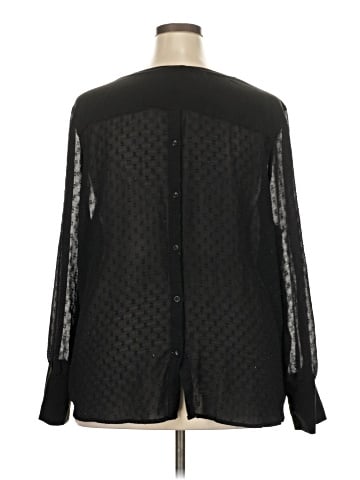 Skies Are Blue Long Sleeve Blouse (view 2)