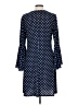 MSK Polka Dots Blue Casual Dress Size 10 - photo 2