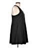 Prince Solid Black Casual Dress Size L - photo 4
