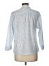 ExOfficio Blue 3/4 Sleeve Blouse Size L - photo 2