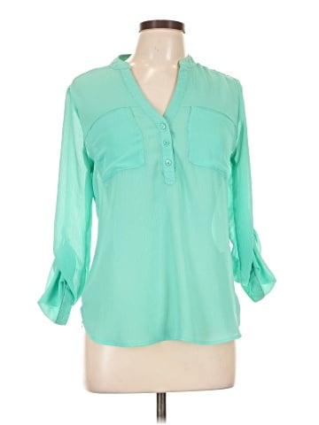Candie's 3/4 Sleeve Blouse (view 1)