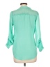 Candie's Teal 3/4 Sleeve Blouse Size L - photo 2