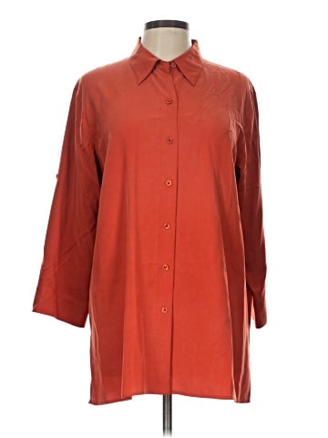 Coldwater Creek 3/4 Sleeve Button-Down Shirt (view 1)