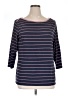 L.L.Bean Blue 3/4 Sleeve T-Shirt Size XL - photo 1
