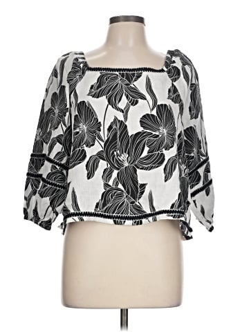 Tahari 3/4 Sleeve Blouse (view 1)