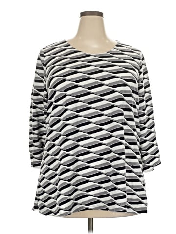 Kim Rogers 3/4 Sleeve Top (view 1)