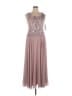 Alex Evenings 100% Polyester Gray Cocktail Dress Size 10 - photo 1