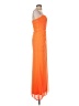 Xscape Solid Orange Cocktail Dress Size 2 - photo 4