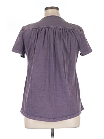 Coldwater Creek Short Sleeve Henley (view 2)
