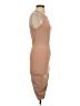 Unbranded Solid Tan Cocktail Dress Size XS - photo 4