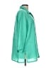 Assorted Brands 100% Linen Green 3/4 Sleeve Button-Down Shirt Size L - photo 4
