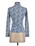 J. McLaughlin Blue Long Sleeve Turtleneck Size XS - photo 2