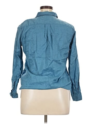 Uniqlo Long Sleeve Button-Down Shirt (view 2)