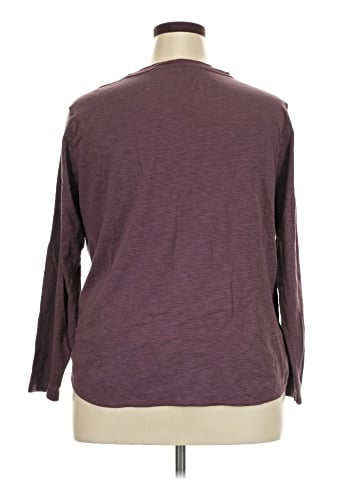 KIRKLAND Signature Long Sleeve Top (view 2)