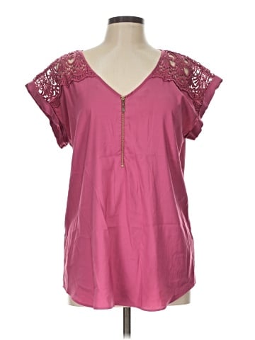 Express Short Sleeve Blouse (view 1)