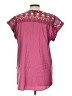 Express Pink Short Sleeve Blouse Size L - photo 2