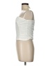 Anthropologie 100% Polyester White Sleeveless Blouse Size L - photo 5