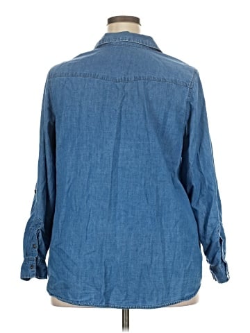Avenue Long Sleeve Button-Down Shirt (view 2)