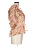 Zara Pink 3/4 Sleeve Blouse Size L - photo 4
