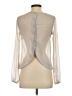 Delia's 100% Polyester Ivory Long Sleeve Blouse Size XS - photo 2