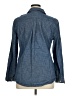 Old Navy 100% Cotton Polka Dots Blue Long Sleeve Button-Down Shirt Size XL - photo 2