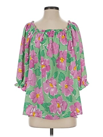 Staccato 3/4 Sleeve Blouse (view 1)