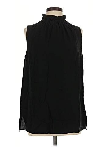 Lafayette 148 New York Sleeveless Silk Top (view 1)