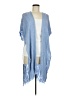 Vince Camuto 100% Rayon Blue Poncho One size - photo 1