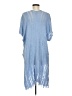 Vince Camuto 100% Rayon Blue Poncho One size - photo 2