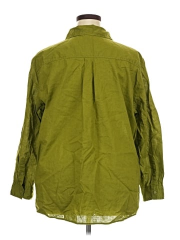 H&M 3/4 Sleeve Button-Down Shirt (view 2)