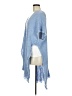 Vince Camuto 100% Rayon Blue Poncho One size - photo 5