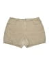 Gloria Vanderbilt Solid Tan Khaki Shorts Size 14 - photo 1