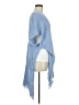 Vince Camuto 100% Rayon Blue Poncho One size - photo 4