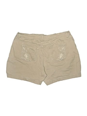 Gloria Vanderbilt Khaki Shorts (view 2)