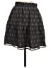 Garnet Hill Argyle Black Casual Skirt Size S - photo 1