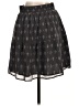 Garnet Hill Argyle Black Casual Skirt Size S - photo 2