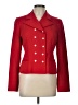 Ralph Lauren Black Label 100% Wool Solid Red Wool Blazer Size 10 - photo 1