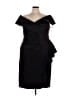 Xscape Black Cocktail Dress Size 22 - photo 1
