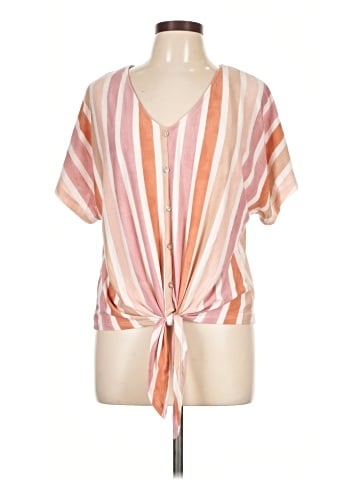 Truself Short Sleeve Blouse (view 1)