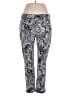 Susan Graver Paisley Silver Active Pants Size XL - photo 1