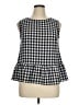 Shein 100% Polyester Black Sleeveless Blouse Size XL - photo 1