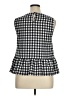 Shein 100% Polyester Black Sleeveless Blouse Size XL - photo 2
