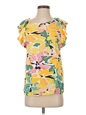 Ann Taylor LOFT Short Sleeve Blouse (view 1)