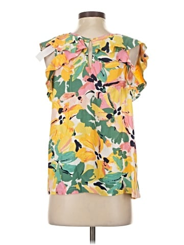 Ann Taylor LOFT Short Sleeve Blouse (view 2)