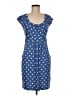 Boden Polka Dots Blue Casual Dress Size 6 (petite) - photo 1