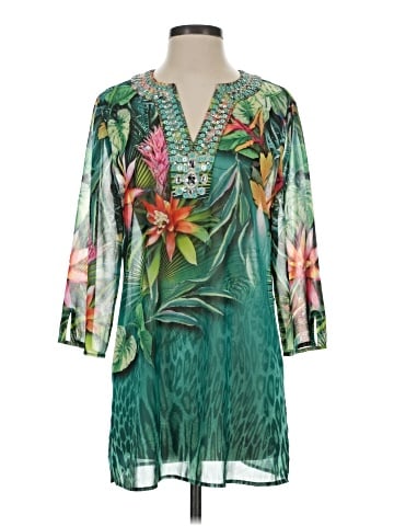 Chico's 3/4 Sleeve Blouse (view 1)
