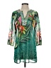 Chico's Tropical Green 3/4 Sleeve Blouse Size Sm (0) - photo 1